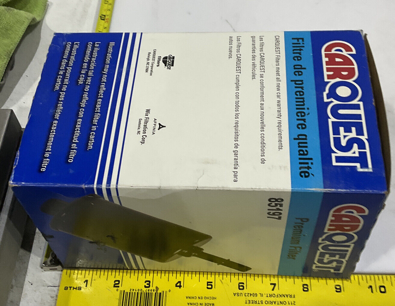 CARQUEST 85197 OIL FILTER 476