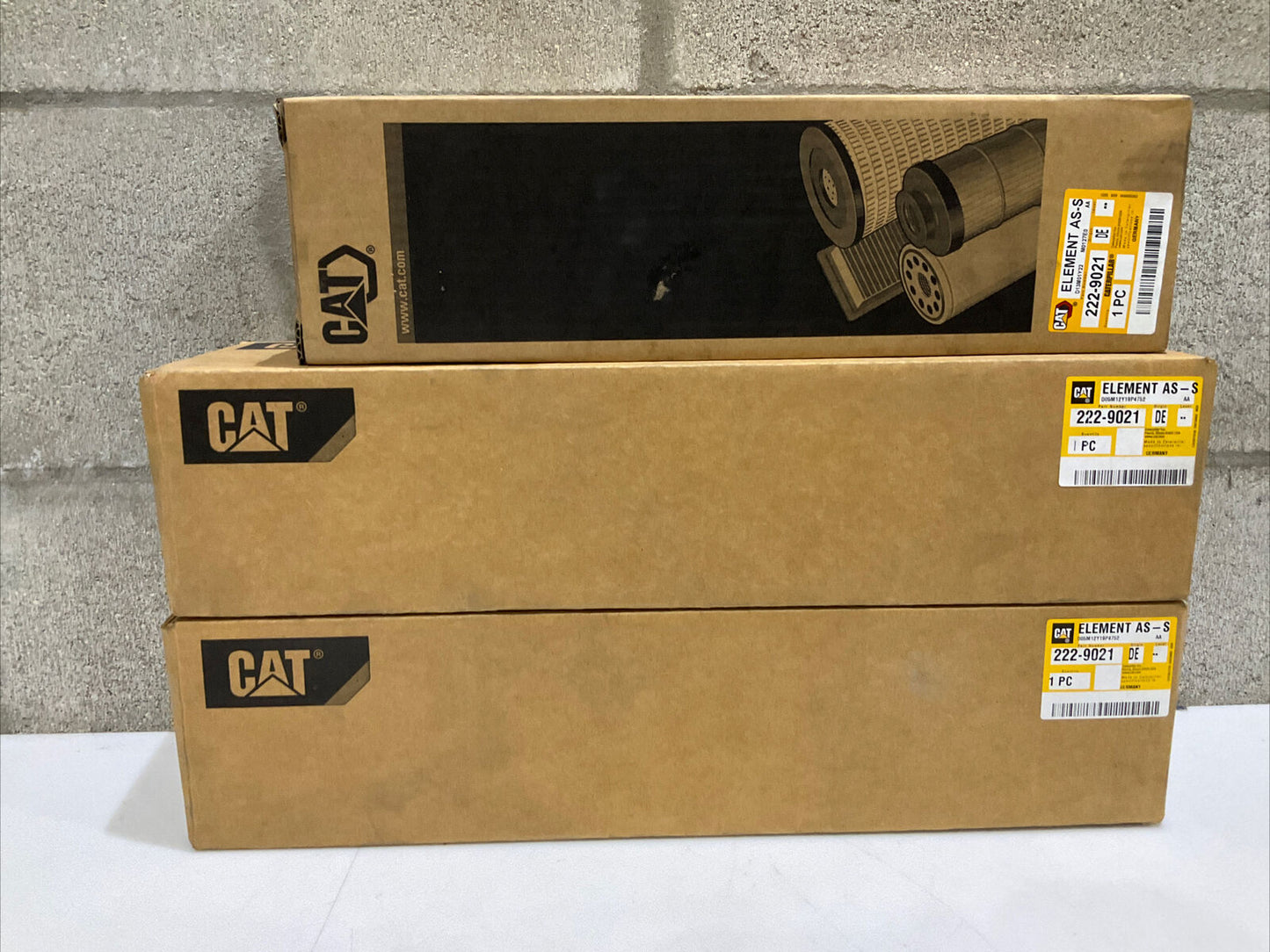 CAT 222-9021 ELEMENT AS LOT OF 3 476