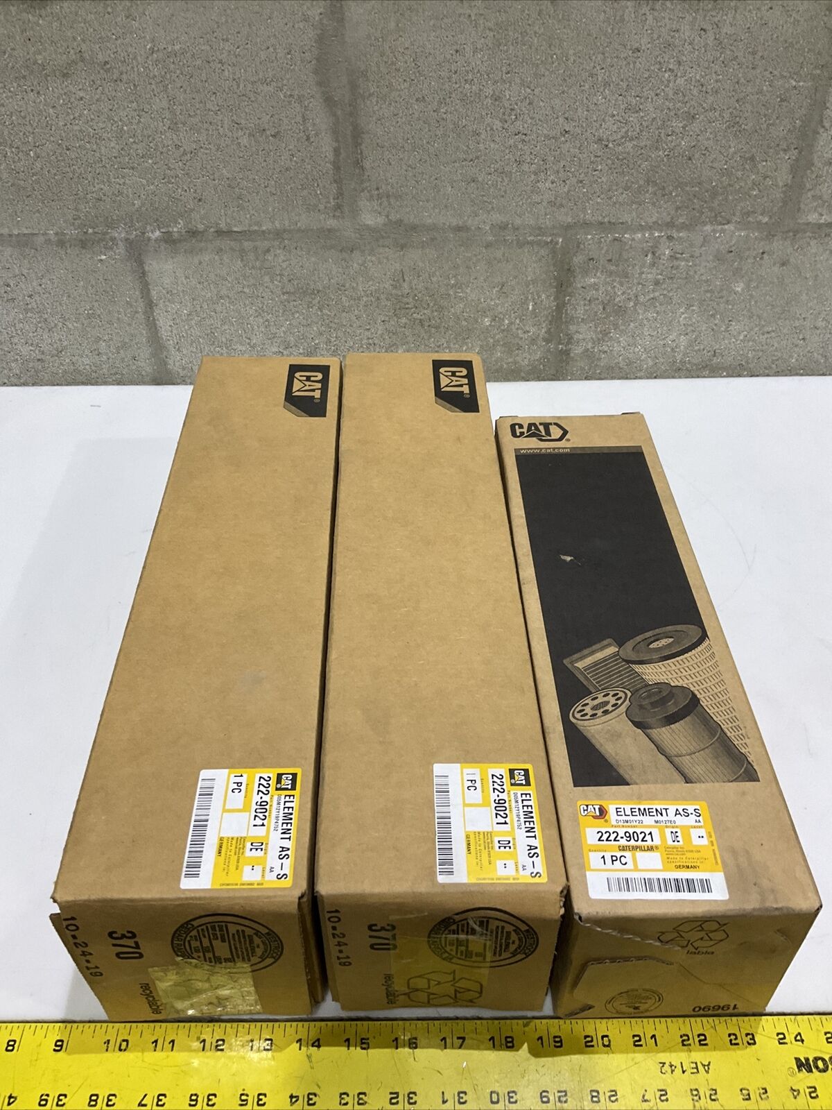 CAT 222-9021 ELEMENT AS LOT OF 3 476