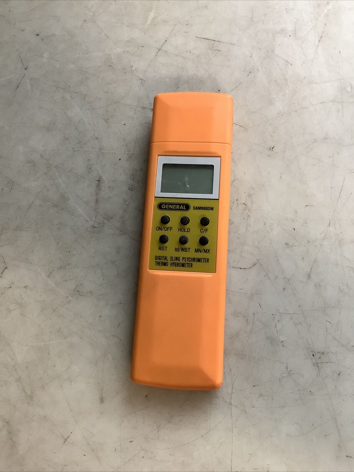 GENERAL SAM990DW DIGITAL PSYCHROMETER 476