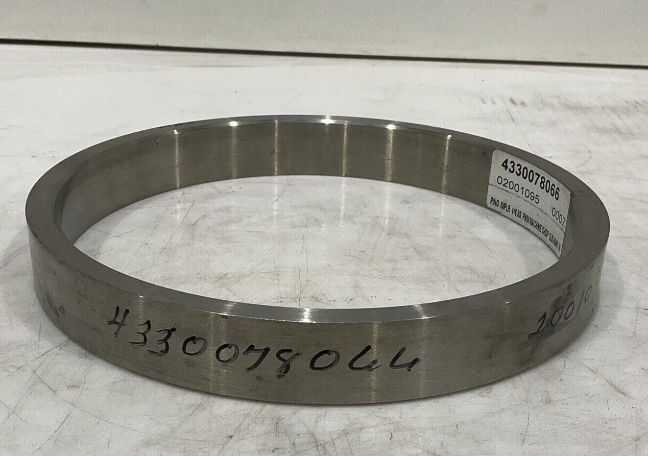 PNM MACHINE SHOP 416 SS IMPELLER RING 4330078066 476