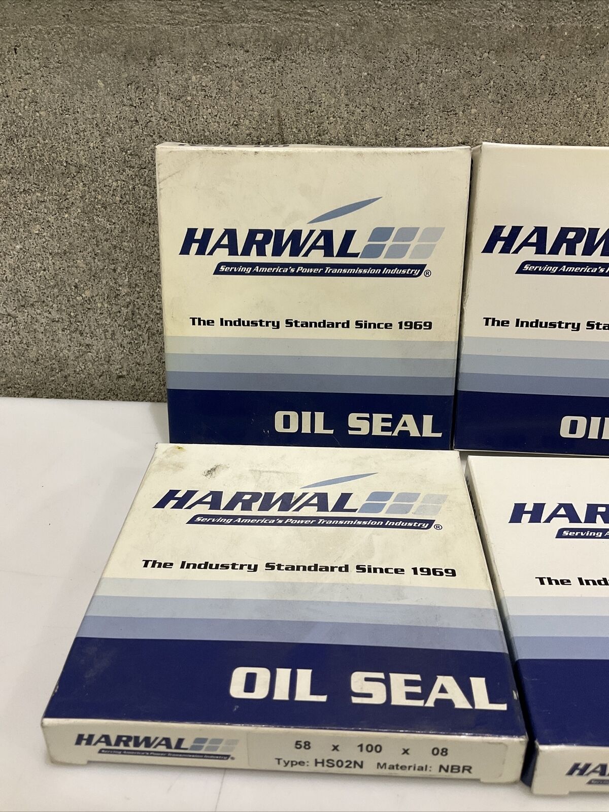HARWAL HS02N OIL SEAL 58 X 100 X 08 LOT OF 6 476
