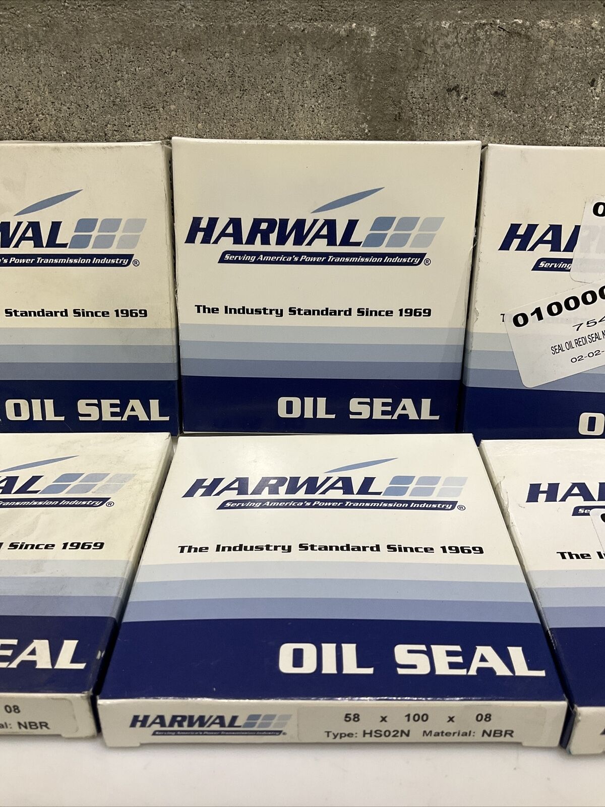 HARWAL HS02N OIL SEAL 58 X 100 X 08 LOT OF 6 476