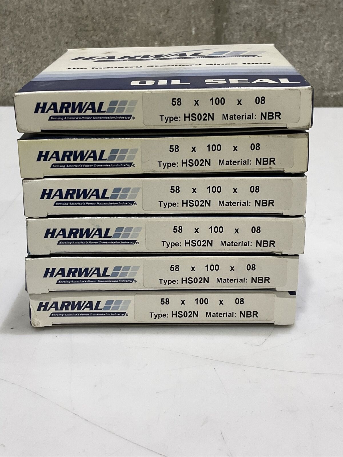 HARWAL HS02N OIL SEAL 58 X 100 X 08 LOT OF 6 476