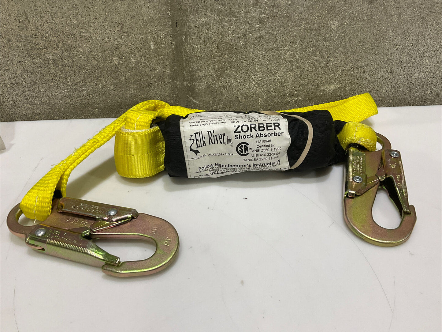 ELK RIVER 27226 ZORBER SHOCK ABSORBER W/ SNAPHOOK EACH END 476
