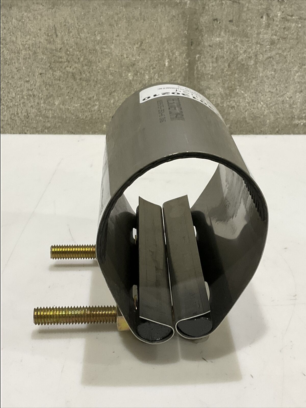THE SKINNER CO 089975-350-6 PIPE REPAIR CLAM 3” X 6” STAINLESS STEEL 476