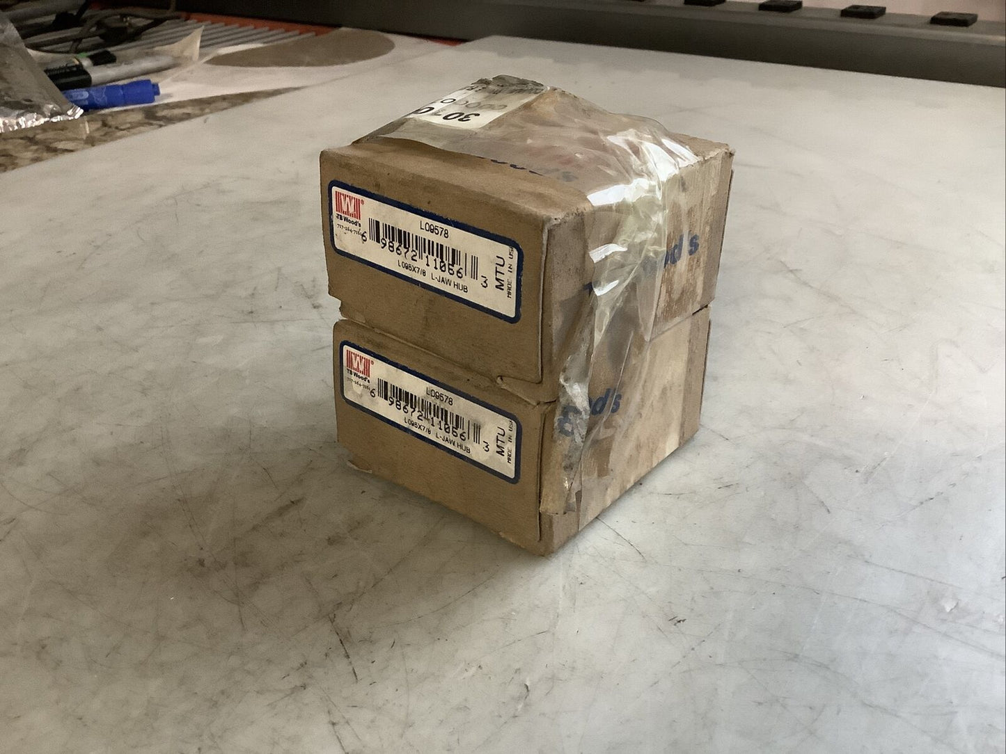 TB WOODS L09578 JAW COUPLING HUB 476 - QTY 2