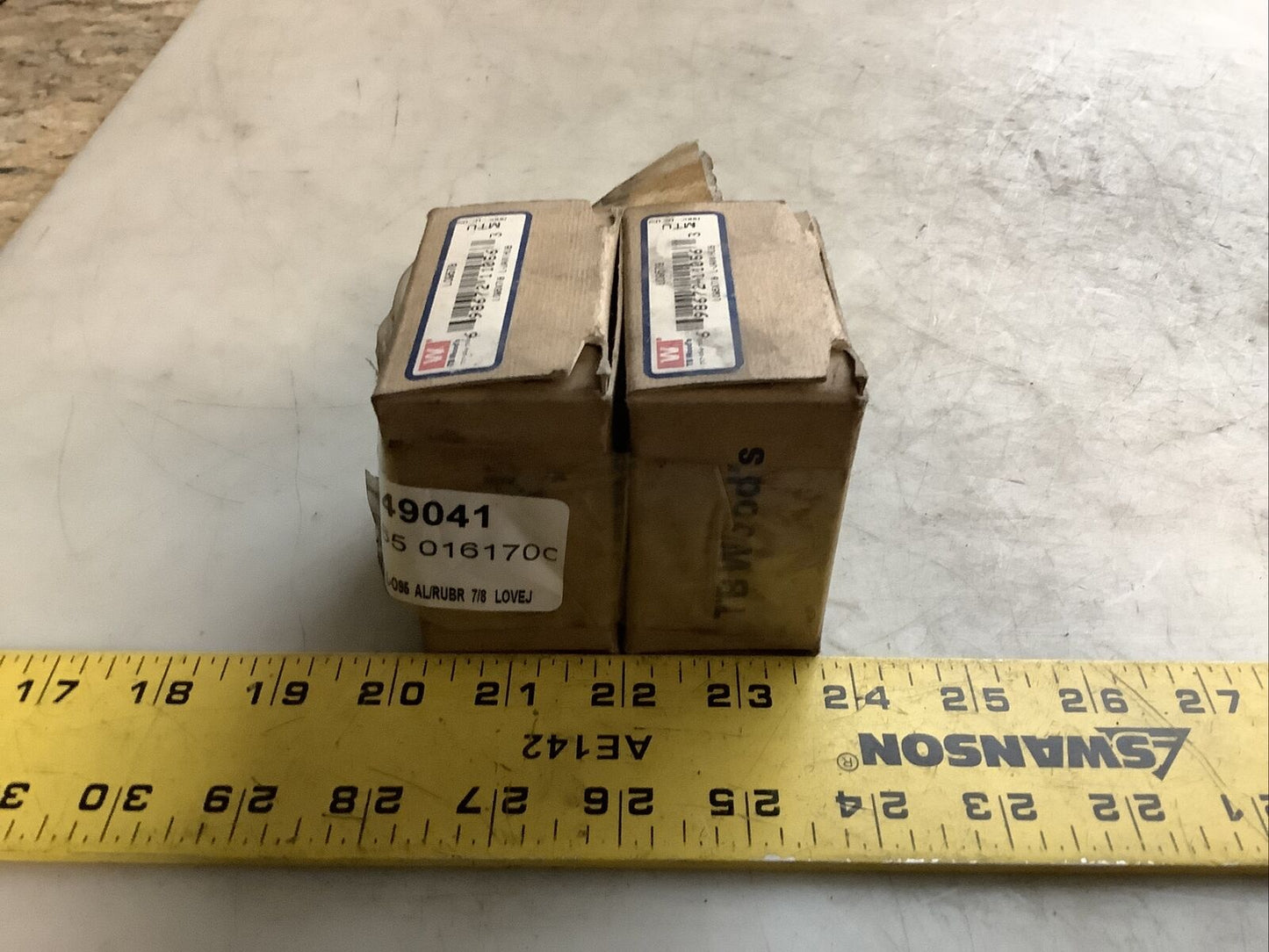 TB WOODS L09578 JAW COUPLING HUB 476 - QTY 2