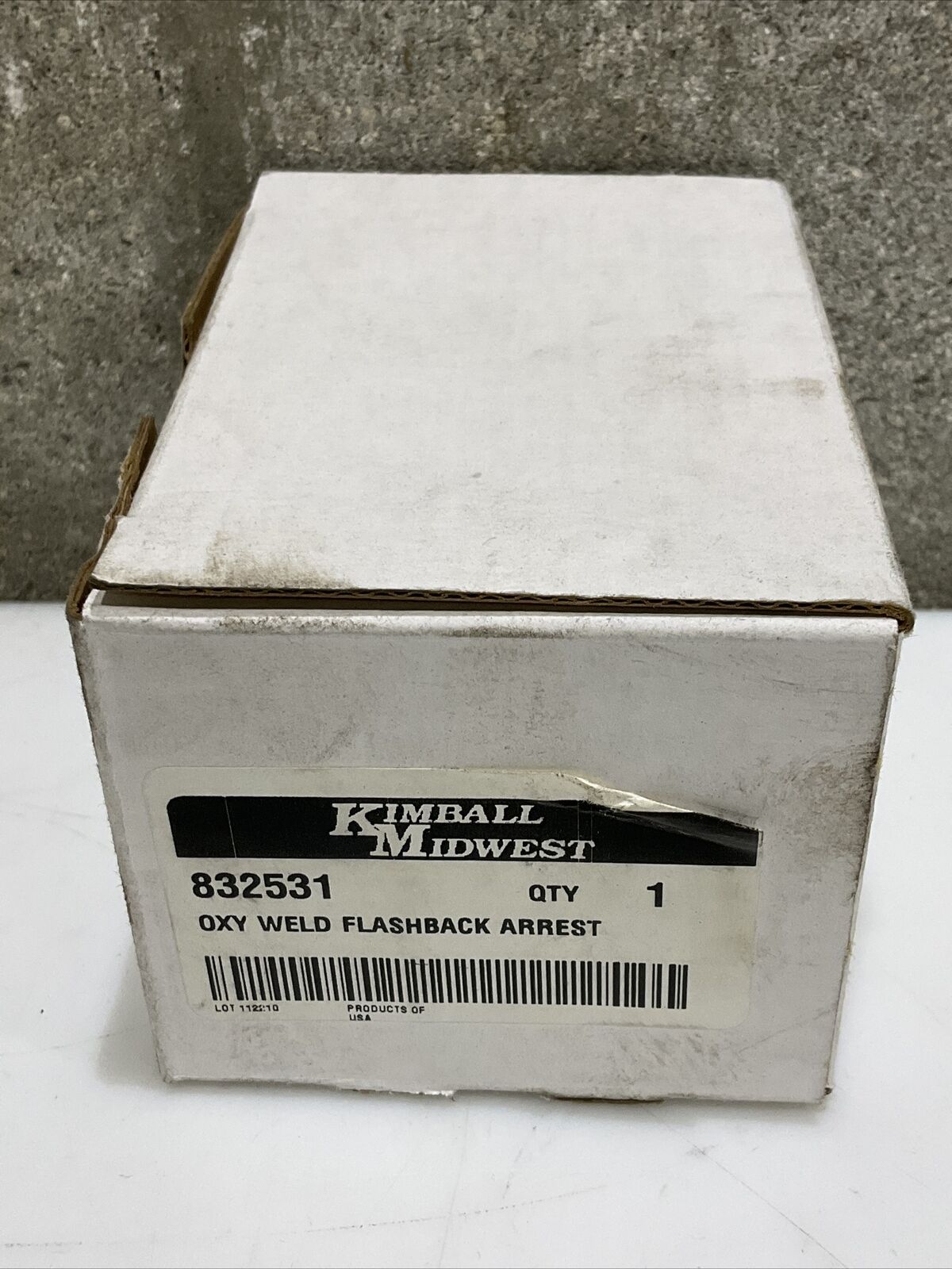 KIMBALL MIDWEST 832531 FB-122 OXY WELD FLASHBACK ARREST 476