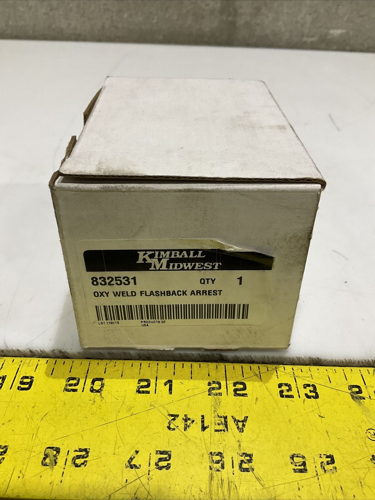 KIMBALL MIDWEST 832531 FB-122 OXY WELD FLASHBACK ARREST 476