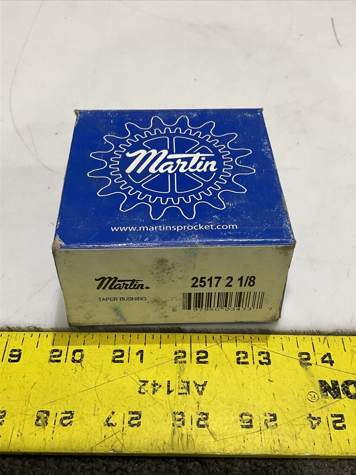 MARTIN 2517 2-1/8 2-1/8" TAPER LOCK BUSHING LOT OF 2 476