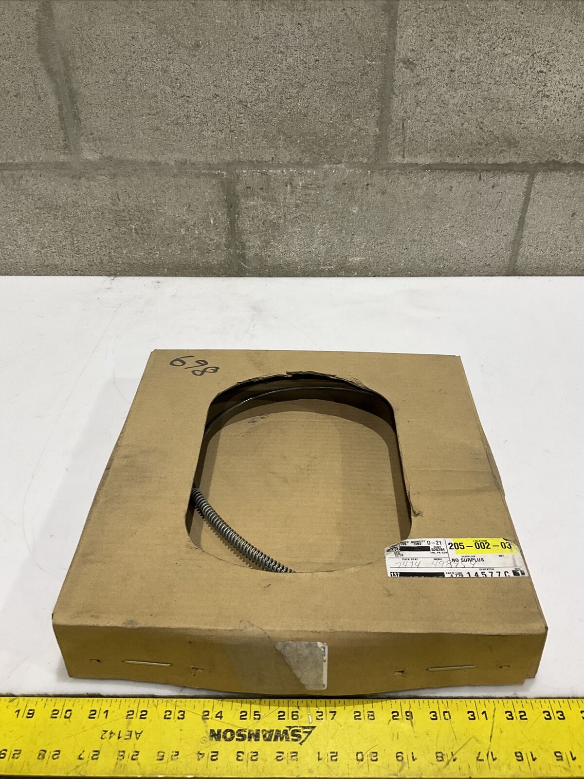 GM OEM GENUINE 15021199 LEFT REAR BRAKE CABLE 476