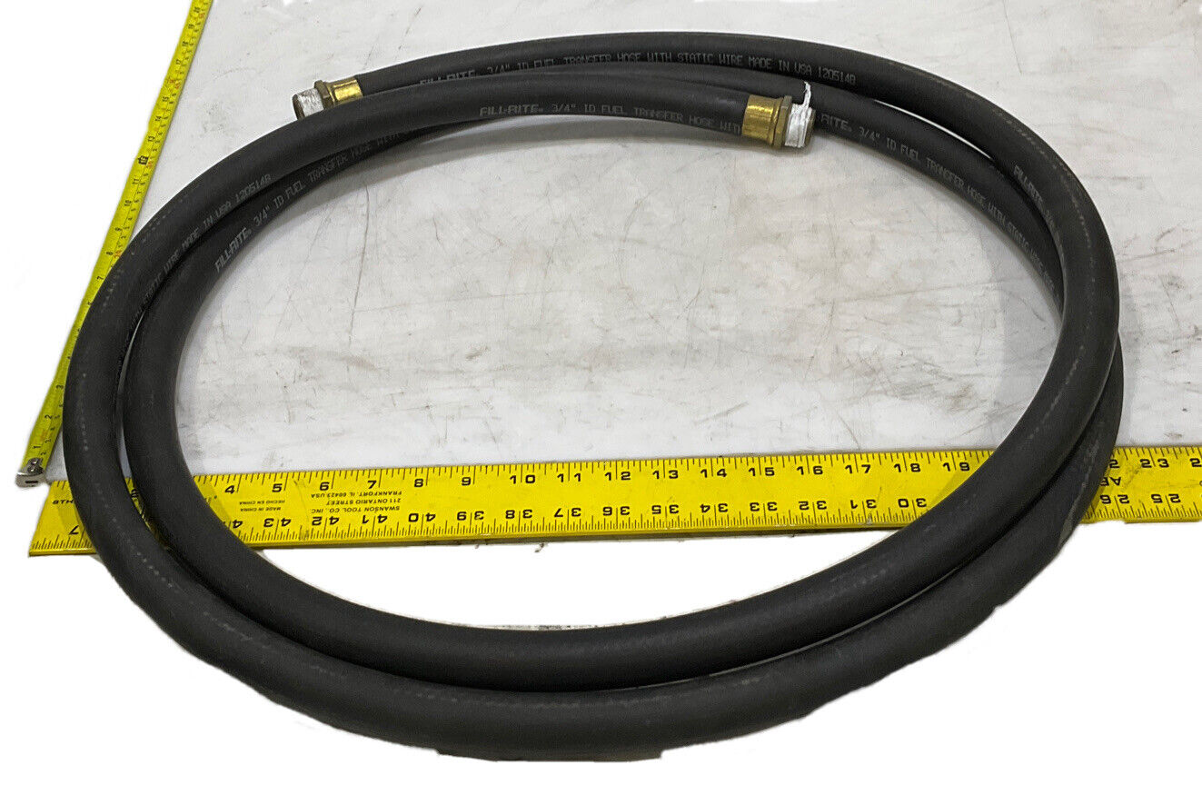 FILL-RITE 120514B 3/4" ID FUEL TRANSFER HOSE WITH STATIC WIRE 476