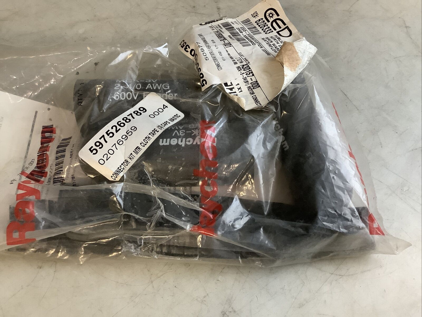 RAYCHEM MCK-3V MOTOR CONNECTOR KIT 476