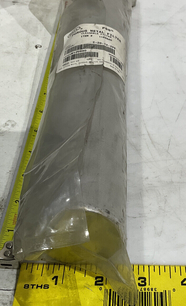 PALL 1162640 PSS CLEANABLE POROUS METAL FILTER C-20-12-2PF 476