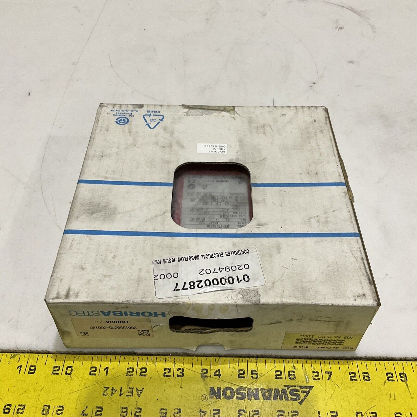 HORIBASTEC SEC-Z524MGXN 30SLM N2 ELECTRICAL MASS FLOW CONTROLLER VALVE 476