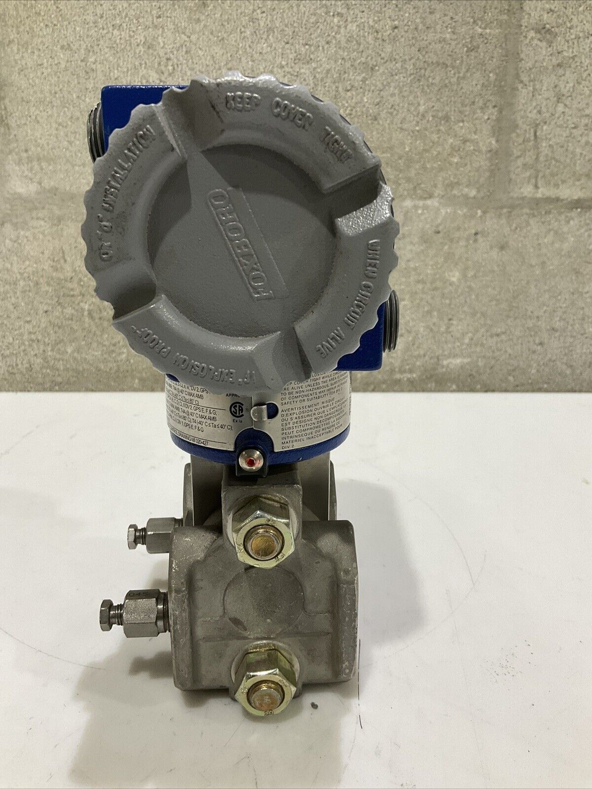 FOXBORO IDP10-T22A21F-L1T DIFFERENTIAL PRESSURE TRANSMITTER 476