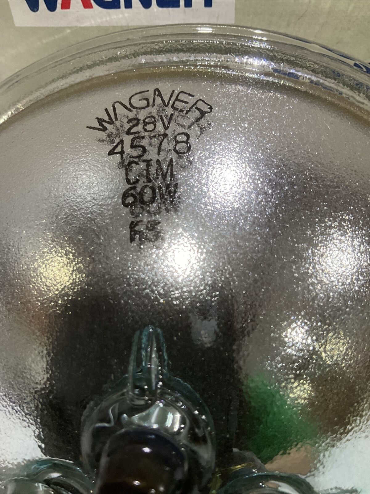 WAGNER 4578 TRACTOR SEALED BEAM OFF ROAD LIGHTING 28 V 476
