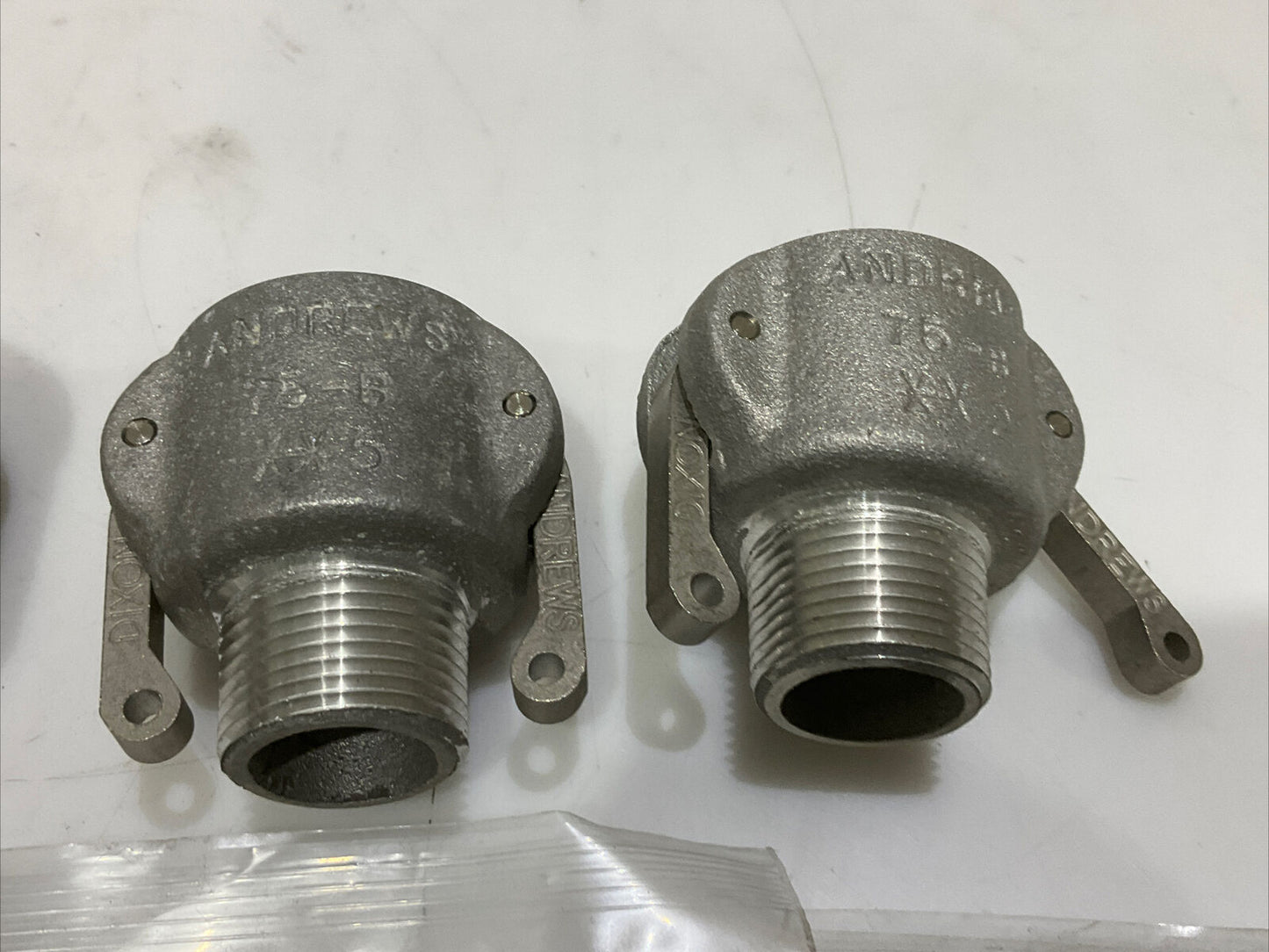 DIXON ANDREWS 75-B COUPING X-X 7 3/4” LOT OF 4 476