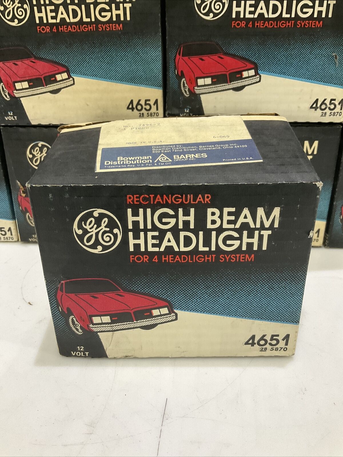 GE 4651 HIGH BEAM HEADLIGHT FOR 4 HEADLAMP SYSTEM LOT OF 11 476