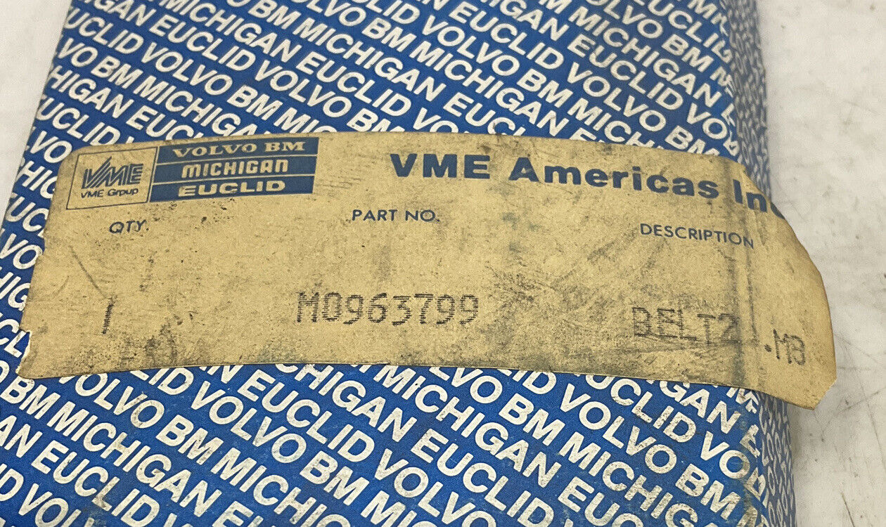 VME VOLVO MICHIGAN EUCLID M0963799 V-BELT NOS 476