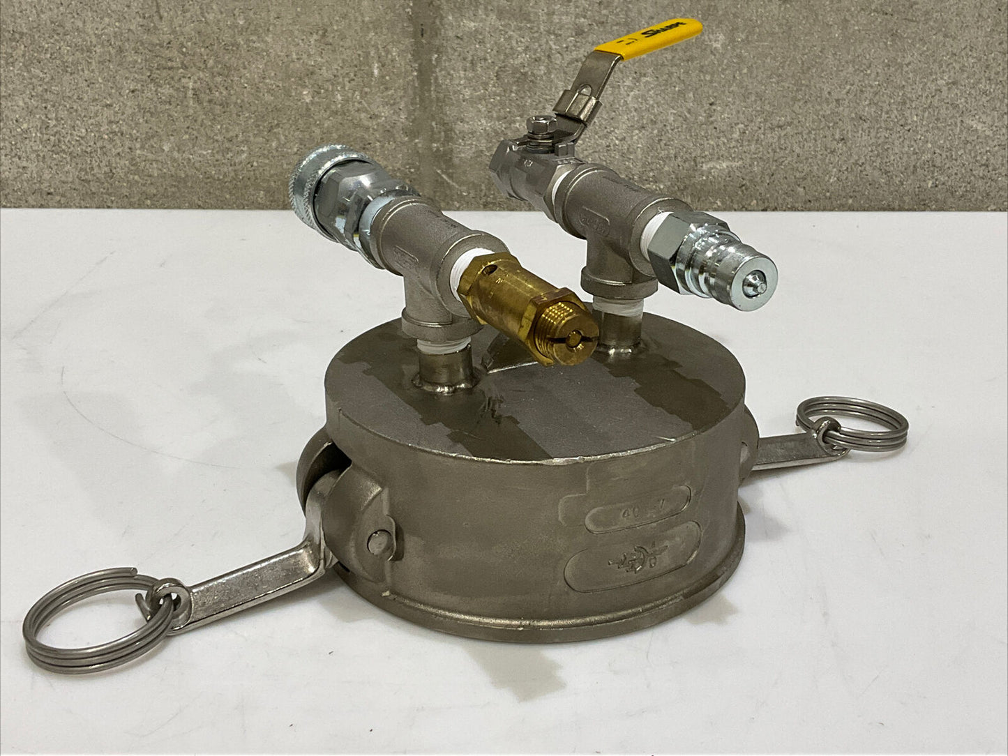 PT 40-V DUST CAP COUPLER WITH HS30 CAM LOCK ARMS CDM