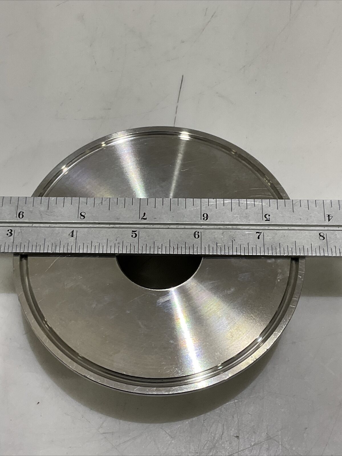 VNE BOG008-BEC FLANGE ADAPTER 1.5” 304 STAINLESS STEEL CDM