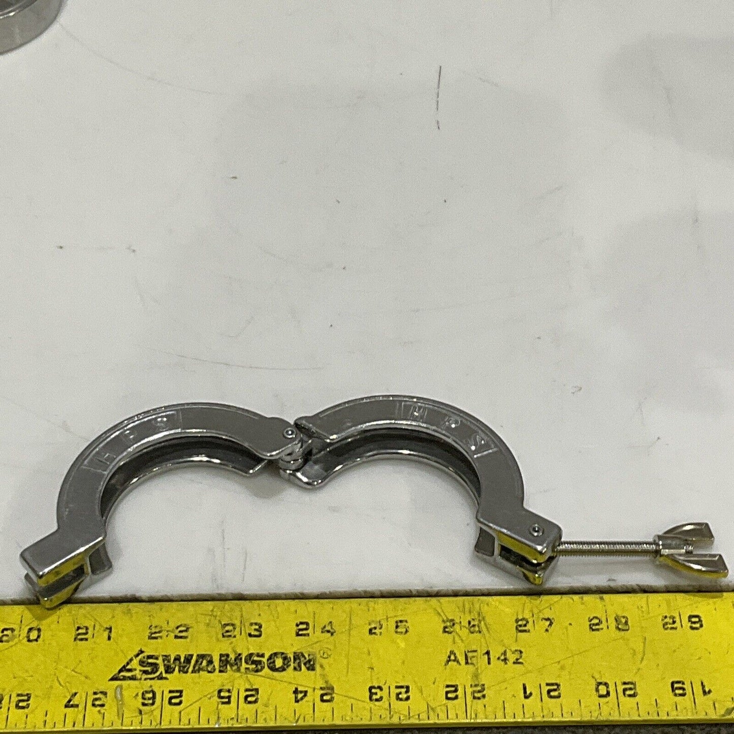 MKS NW-50 250296 AL CLAMP LOT OF 4 CDM