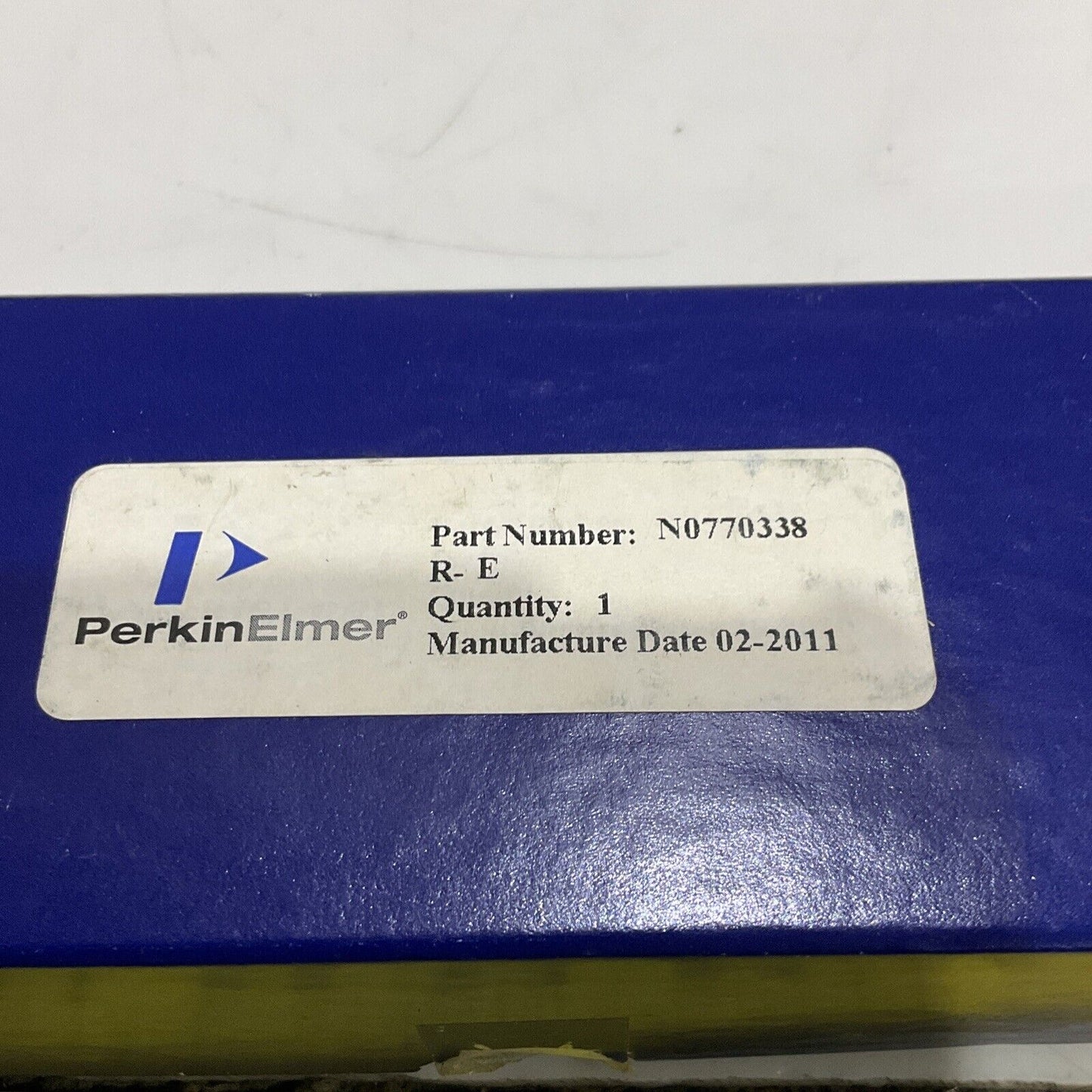 PERKINELMER N0770338 R-E 1-SLOT DEMOUNTABLE QUARTZ TORCH FOR OPTIMA CDM