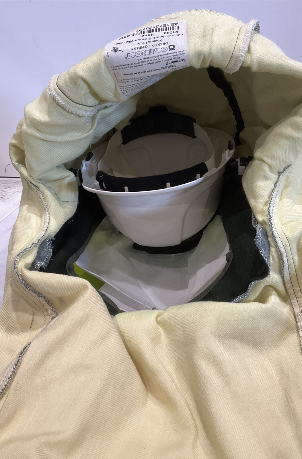 ULTRALIGHT HC-6A HC-6P ARC OBERON 40 HARD HAT HOOD 476