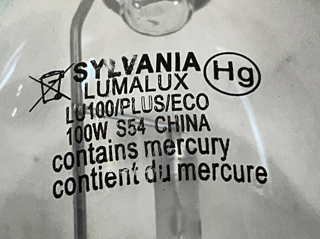 SYLVANIA LU100/PLUS/ECO LUMALUX BULB 476