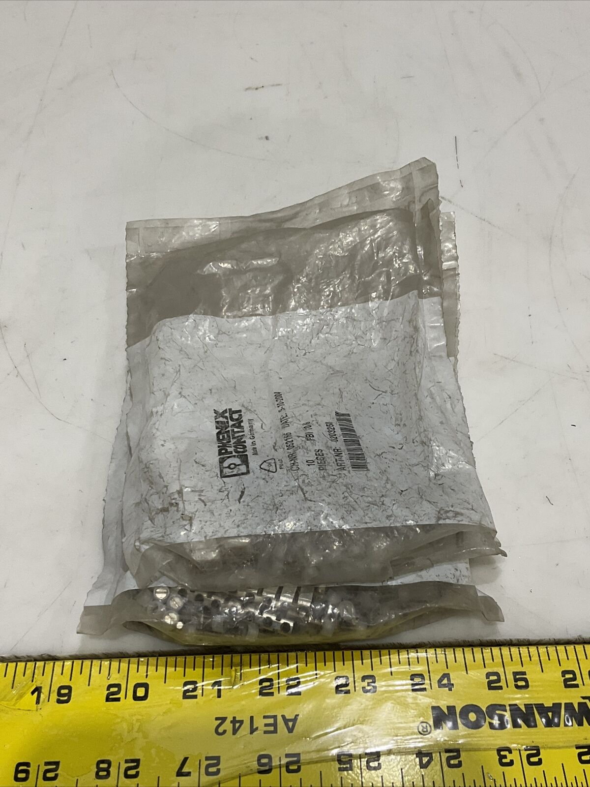 PHOENIX CONTACT CH-NR 052166 CONTACT PART LOT OF 30 479