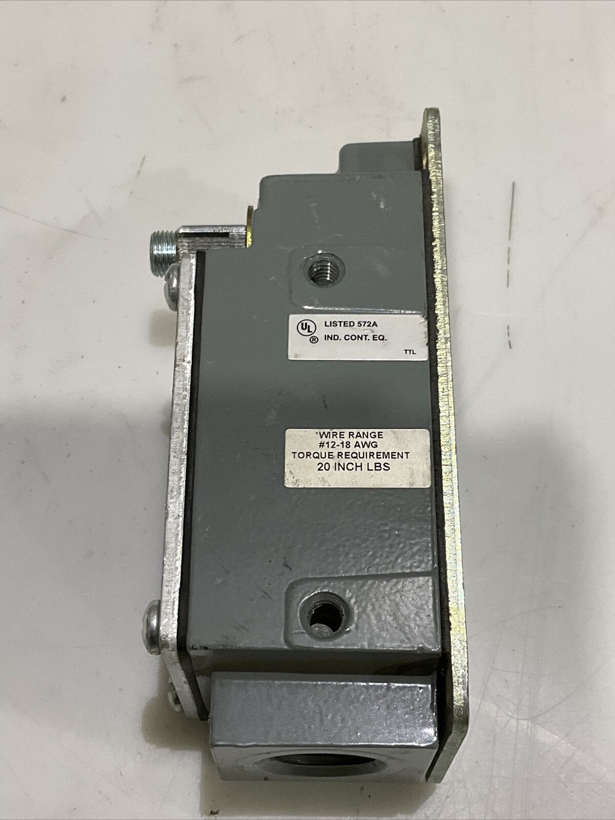 SQUARE D L100WS2M1 LOX-SWITCH LIMIT SWITCH TYPE L 479