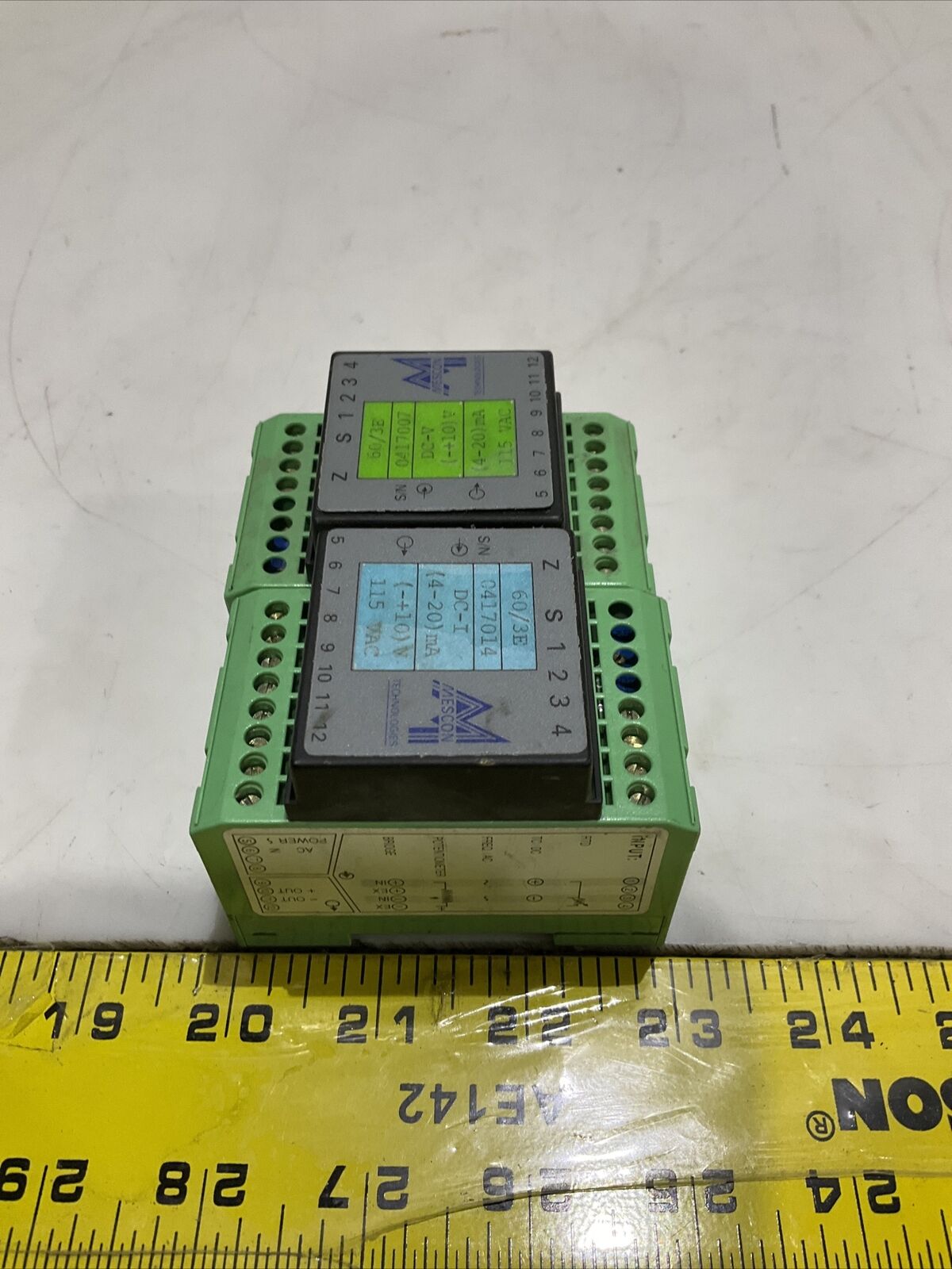 MESCON 60/3E SIGNAL ISOLATOR LOT OF 2 476