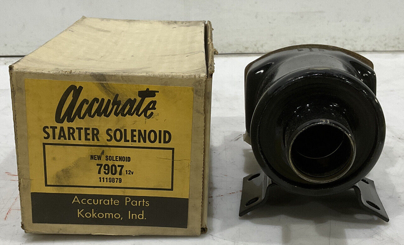 ACCURATE 7907 SOLENOID STARTER 476