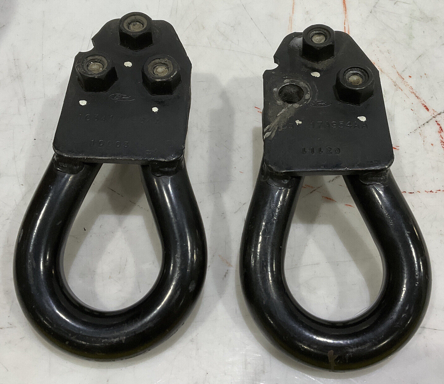 FORD 17A954AA FRONT TOW HOOK LOT OF 2 476