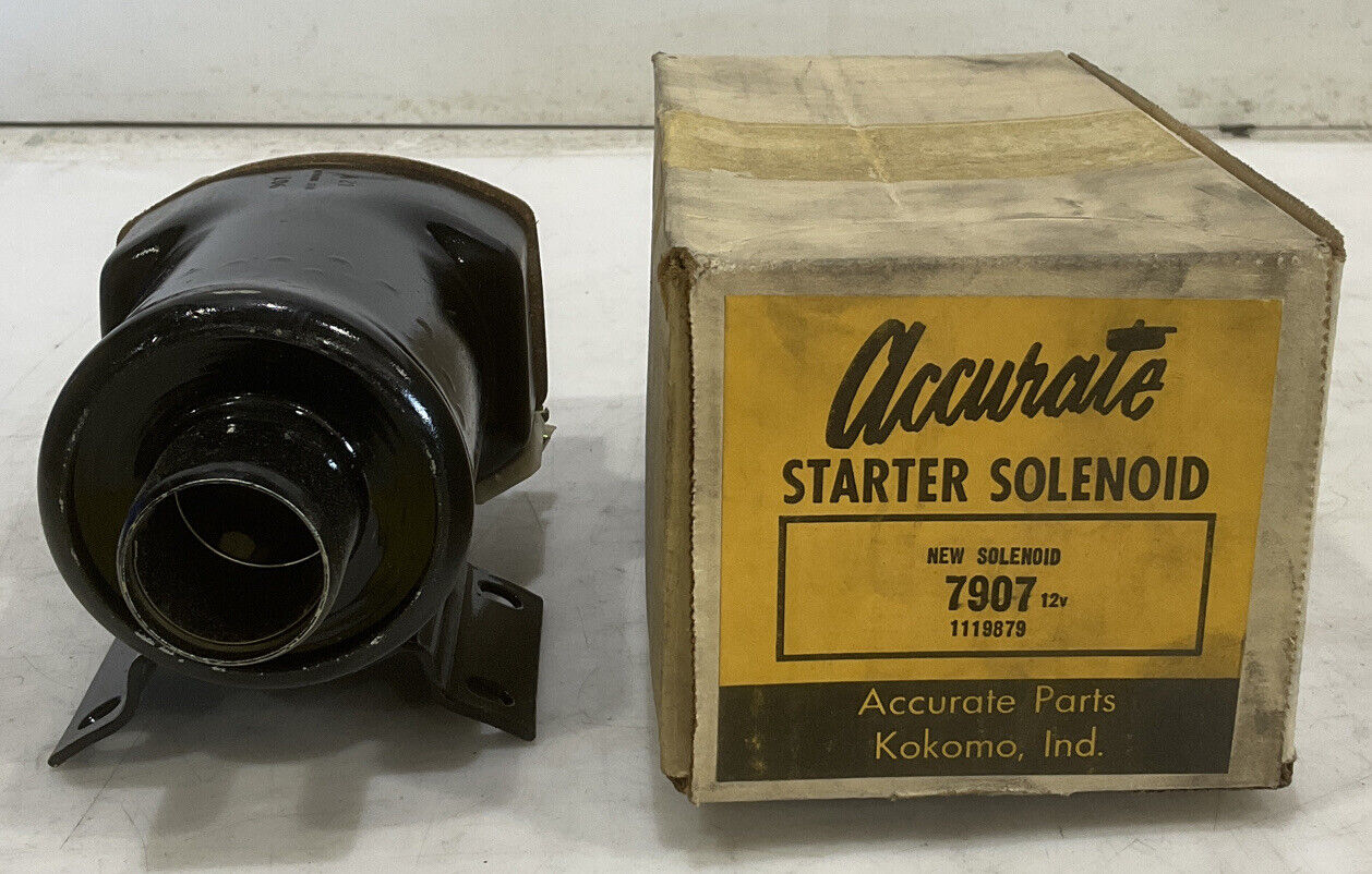 ACCURATE 7907 STARTER SOLENOID 1119879 476