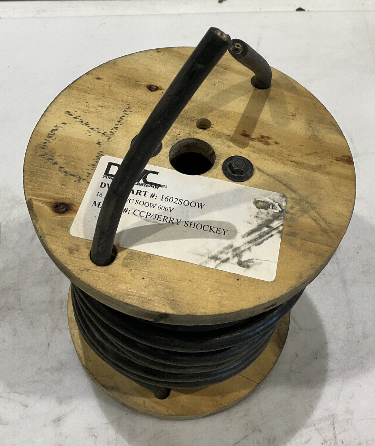 DWC 1602SOOW 2 CONDUCTOR 16 AWG 2/C SOOW 600V 476