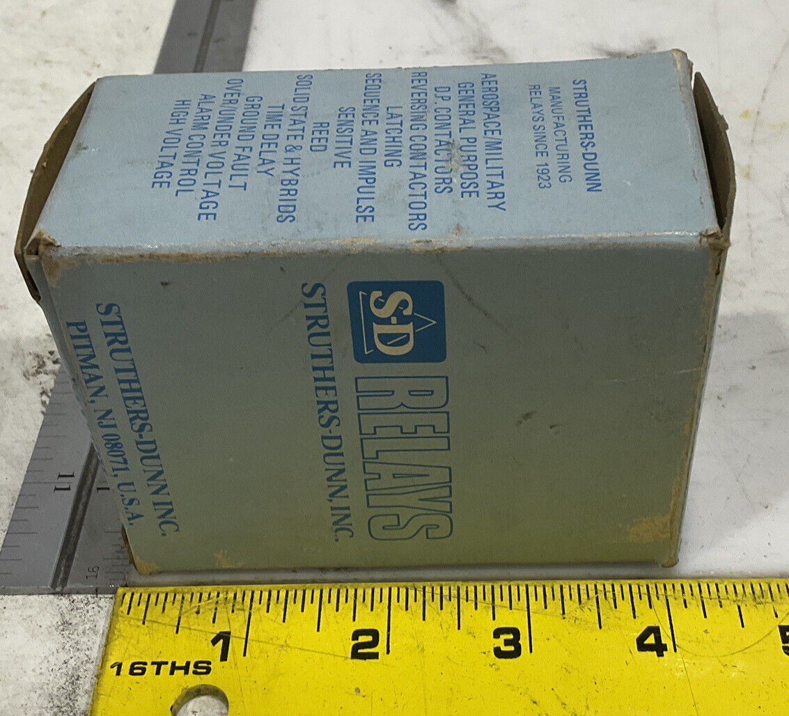 STRUTHERS-DUNN RELAYS 219BBXP 120V 50-60HZ RELAY 476