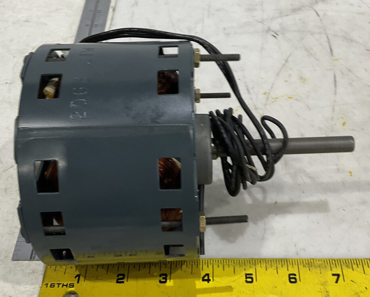 GE MOTORS 1/20 hp 1550rpm 5KSP29DK 2062BS MOTOR THERMALLY PROTECTED 476