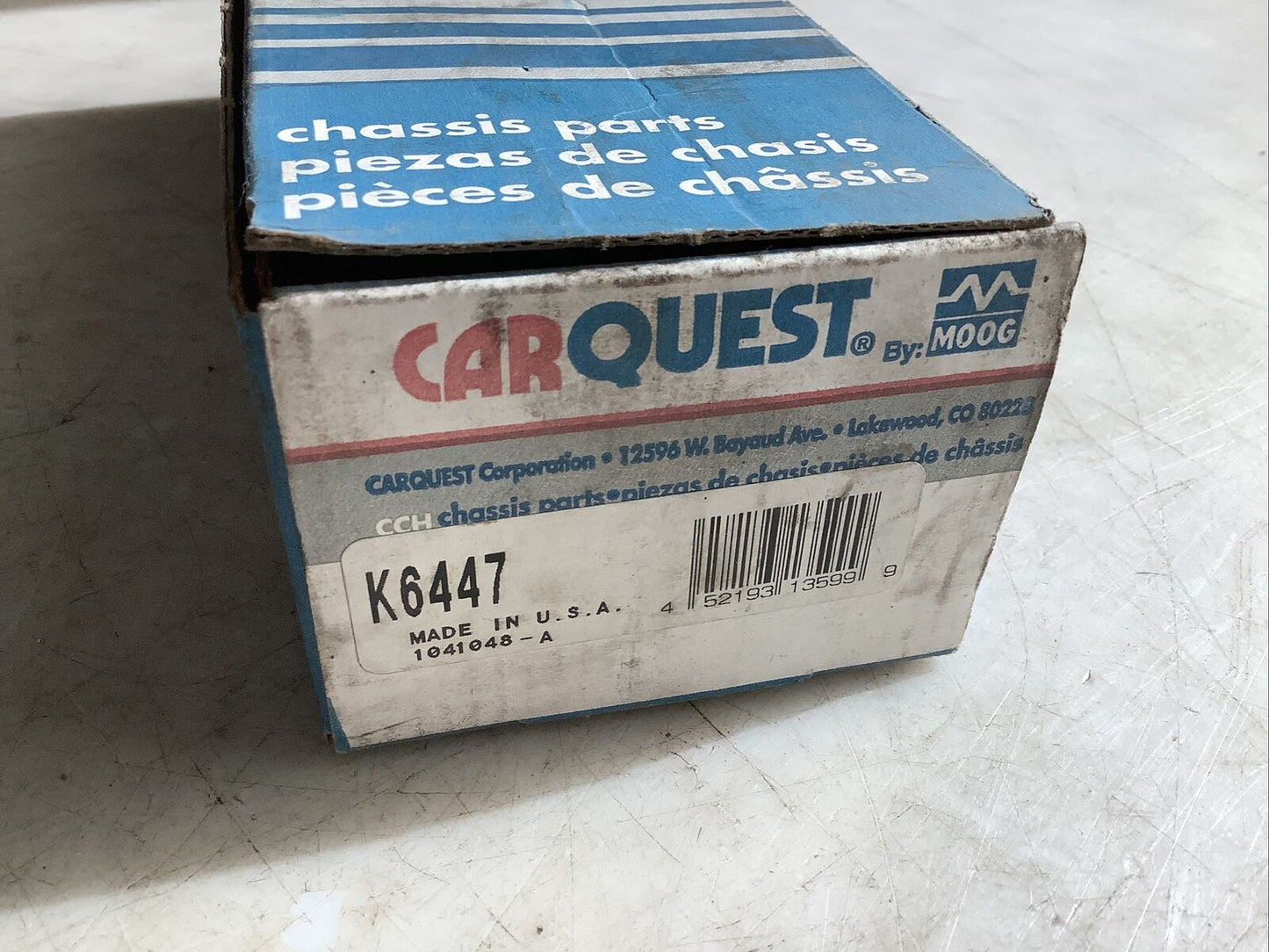 CARQUEST K6447 STEERING IDLER ARM 476
