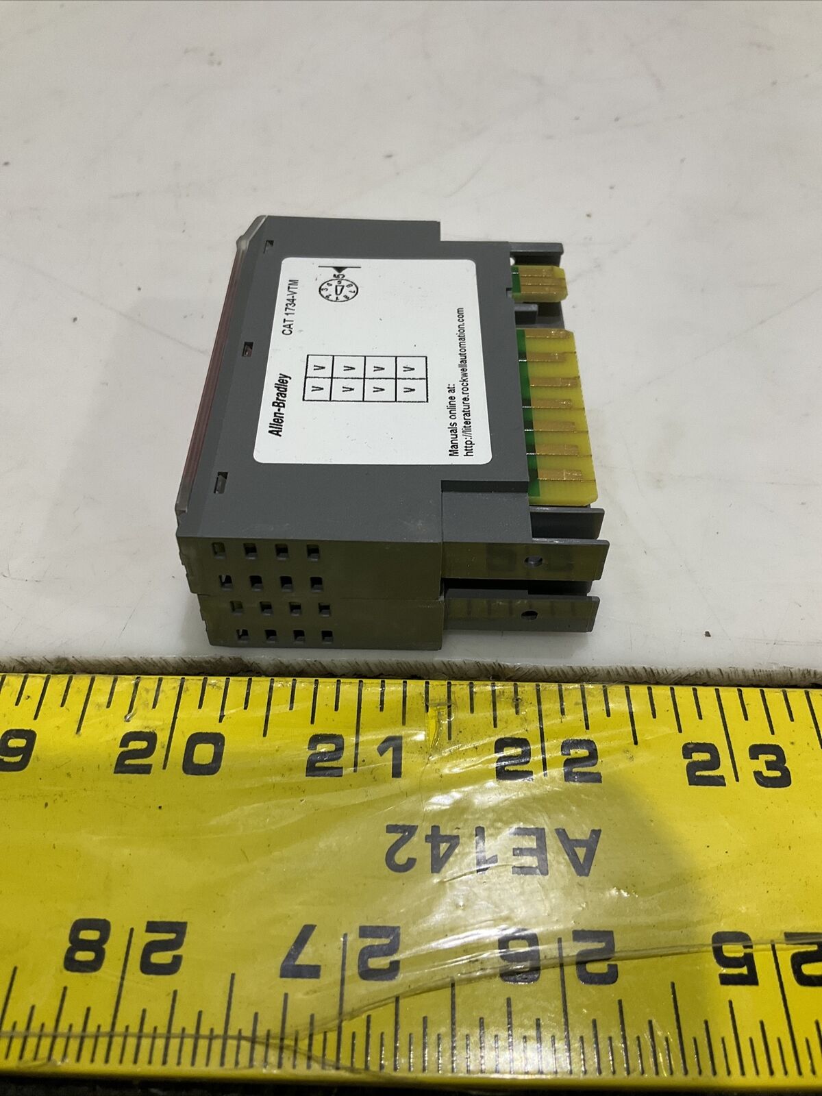 ALLEN BRADLEY 1734-VTM VOLTAGE TERMINAL MODULE LOT OF 2 CDM