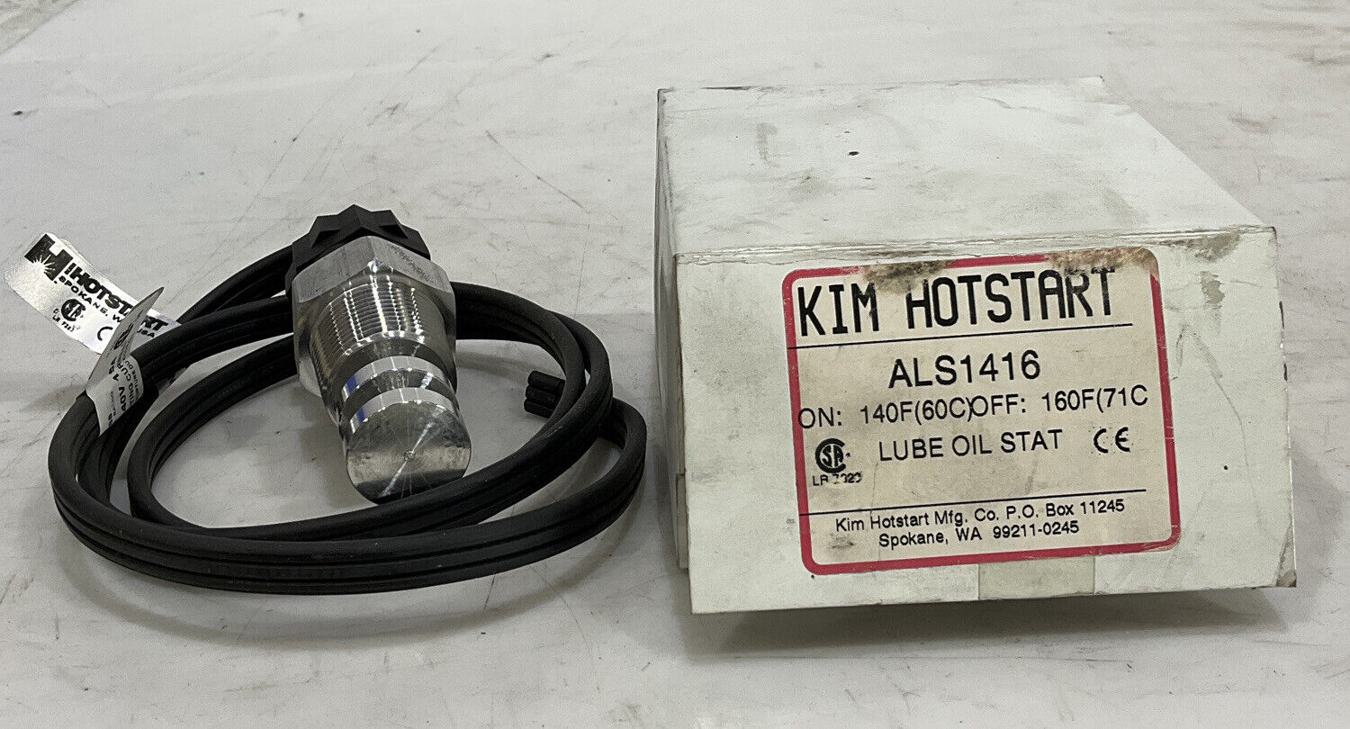 KIM HOTSTART ALS1416 LUBE OIL STAT 476 Industrial Garage Sales