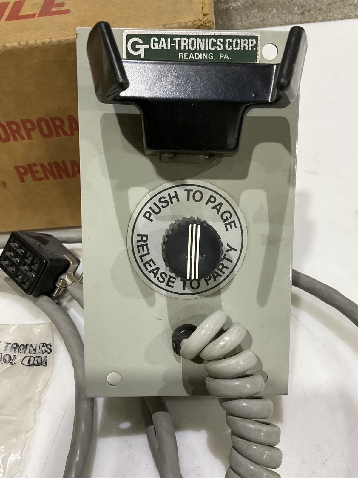 GAI-TRONICS 616C FLUSH PANEL SUBSET 373