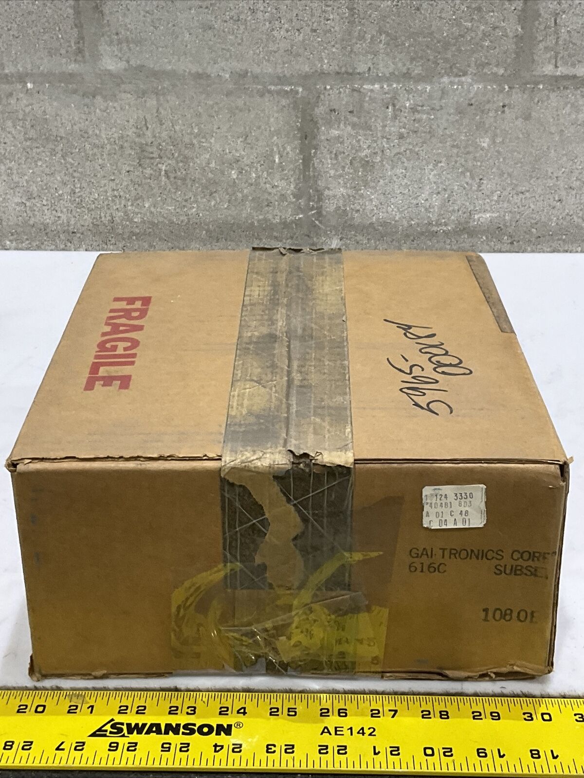 GAI-TRONICS 616C FLUSH PANEL SUBSET 373