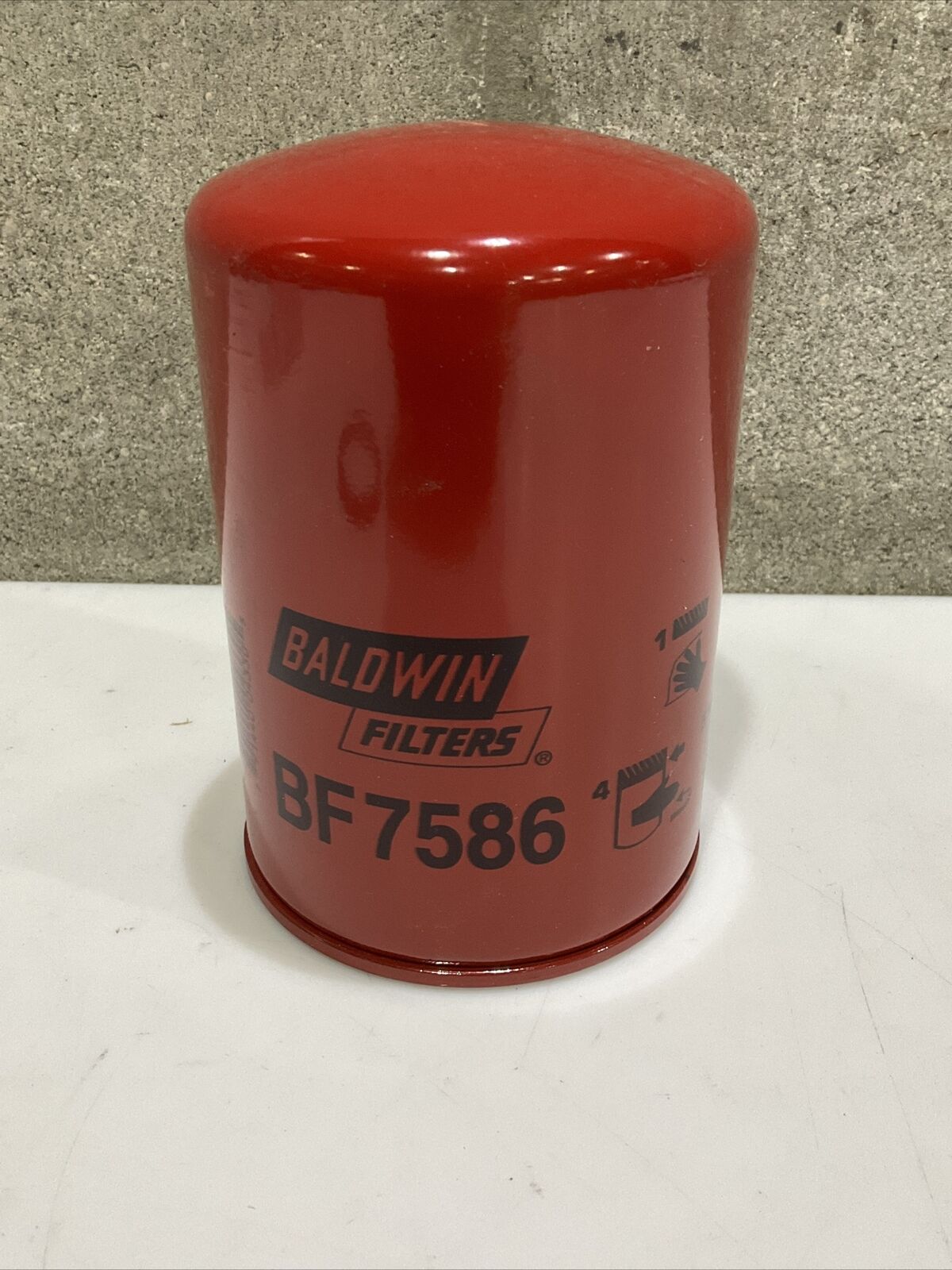 BALDWIN BF7536 FUEL FILTER5-9/16 X 3-11/16 X 5-9/16 IN LOT OF 3 373