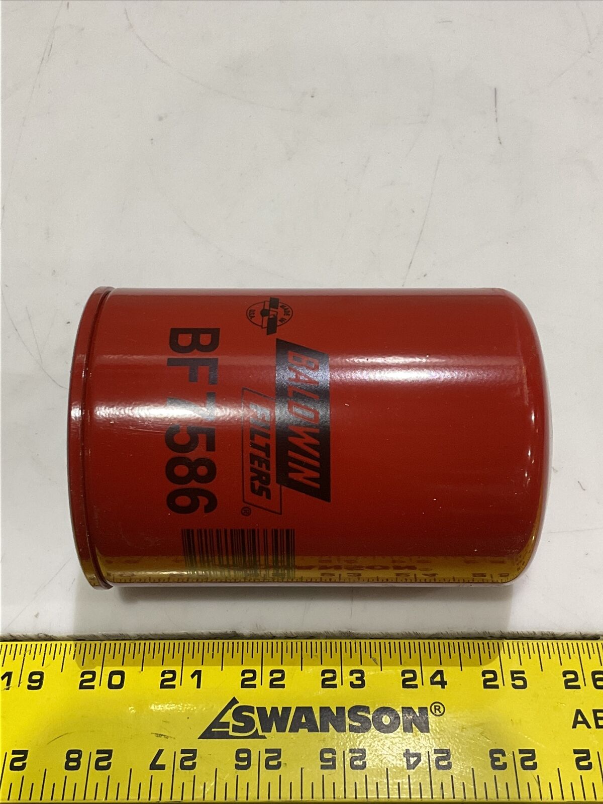 BALDWIN BF7536 FUEL FILTER5-9/16 X 3-11/16 X 5-9/16 IN LOT OF 3 373