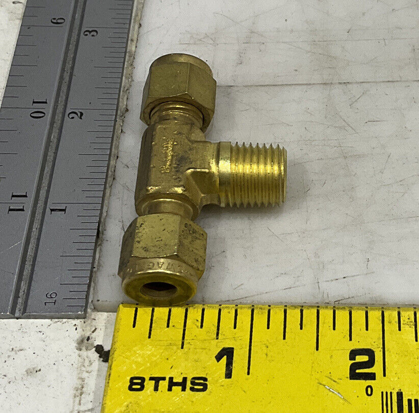 SWAGELOK B-400-3-4TTM MALE TEE LOT OF 10 476