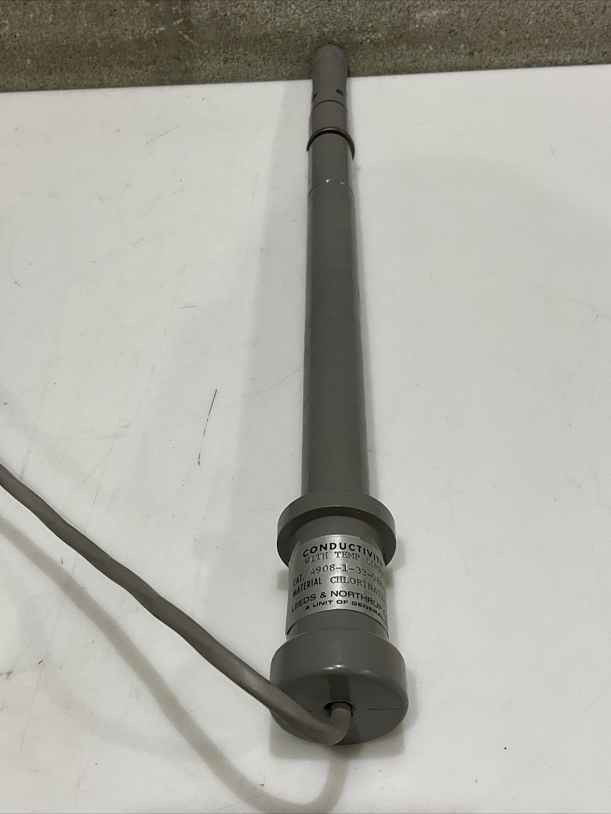 LEEDS & NORTHRUP 4908-1-33-088-20 CONDUCTIVITY CELL WITH TEMP COMPENSATOR 373