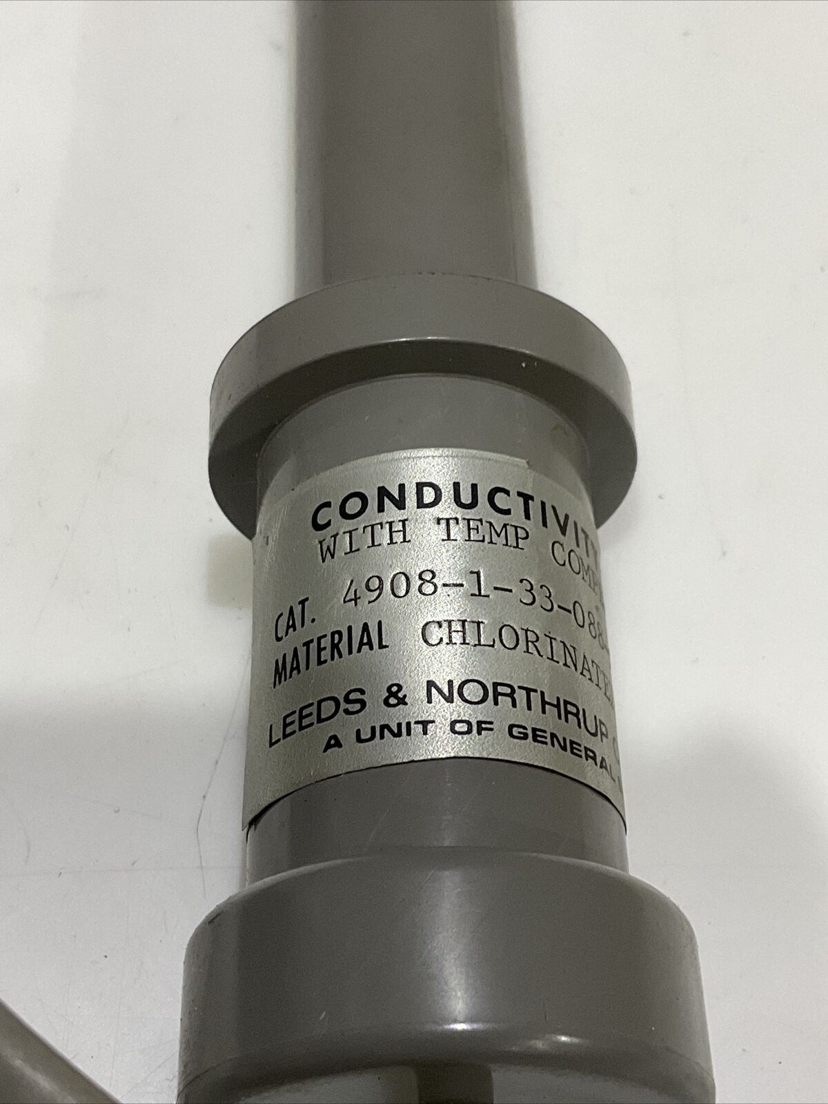 LEEDS & NORTHRUP 4908-1-33-088-20 CONDUCTIVITY CELL WITH TEMP COMPENSATOR 373